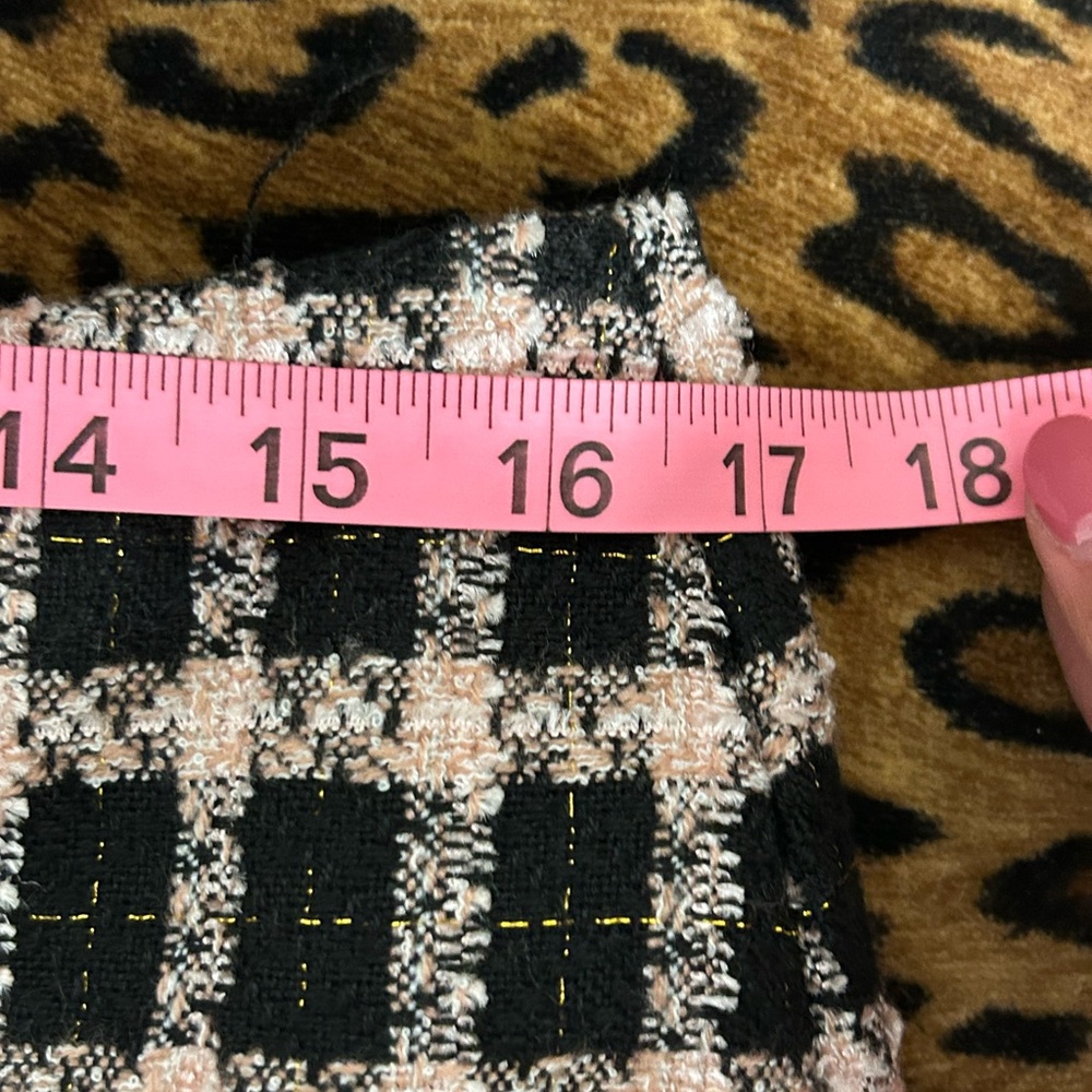 CeCe Plaid Ruffle Flounce Mini Skirt - Picture 8 of 8